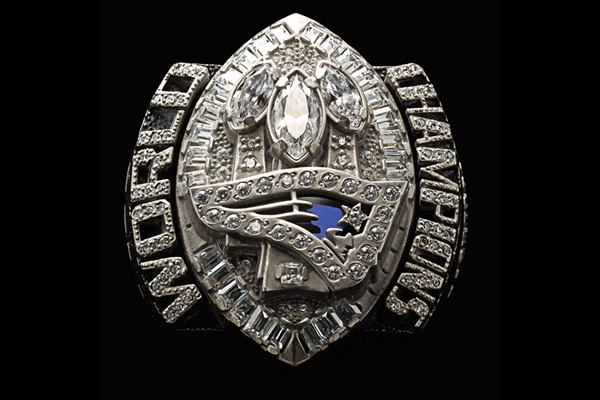 Todos los anillos de Campeón del Super Bowl.