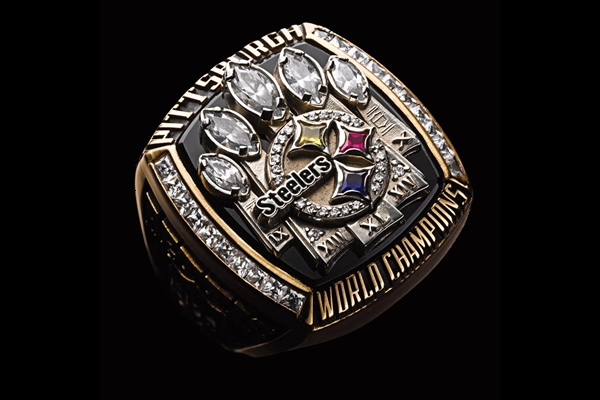 Todos los anillos de Campeón del Super Bowl.