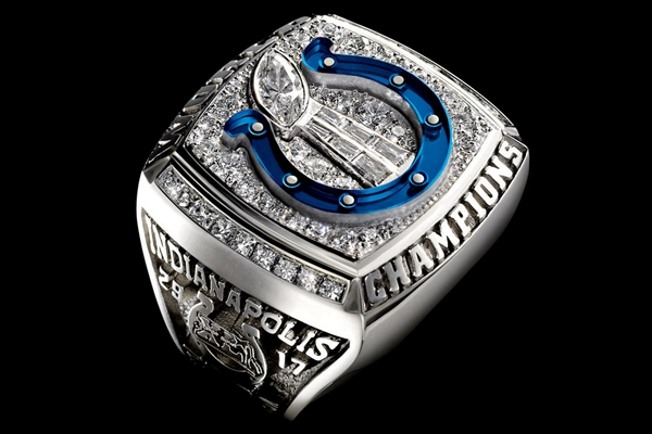 Todos los anillos de Campeón del Super Bowl.
