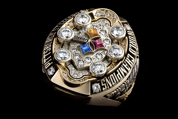 Todos los anillos de Campeón del Super Bowl.