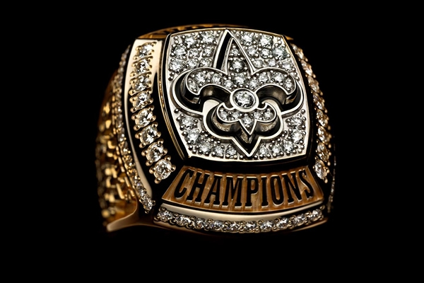 Todos los anillos de Campeón del Super Bowl.