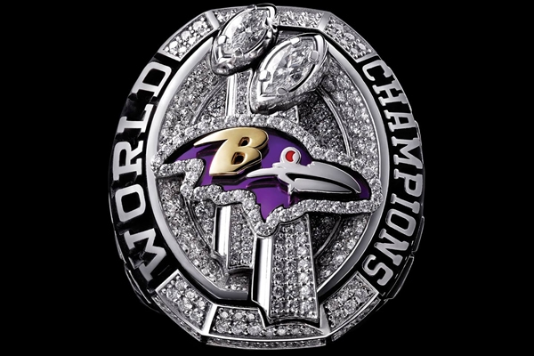 Todos los anillos de Campeón del Super Bowl.