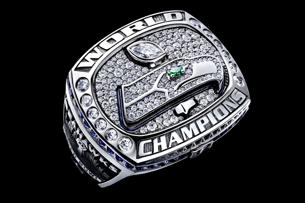 Todos los anillos de Campeón del Super Bowl.