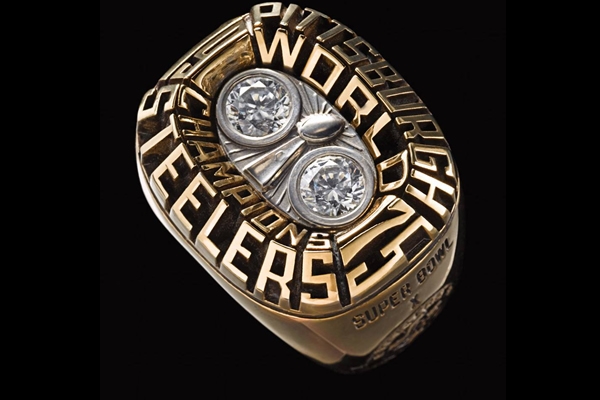 Todos los anillos de Campeón del Super Bowl.