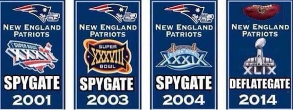 Tom Brady no se salvó en las redes sociales por 'utilizar' balones desinflados.