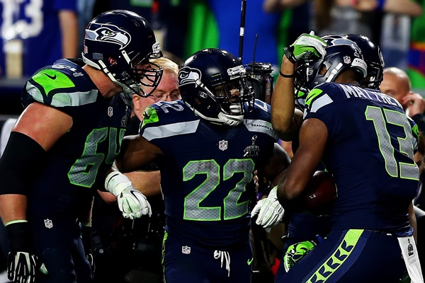 Touchdown de Matthews, a pase de Wilson.