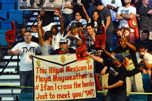 Una afición que hace cualquier cosa por apoyar a los suyos.