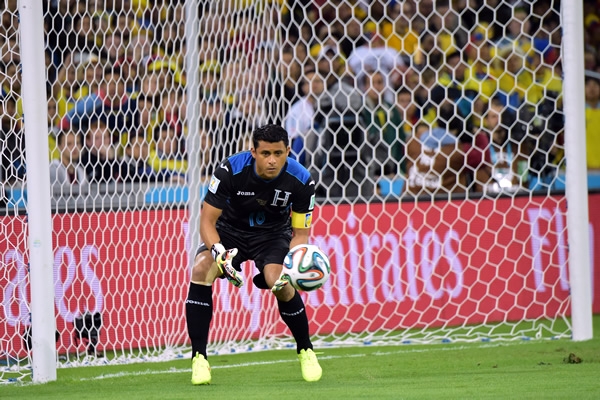 Valladares ha estado atento en el partido.