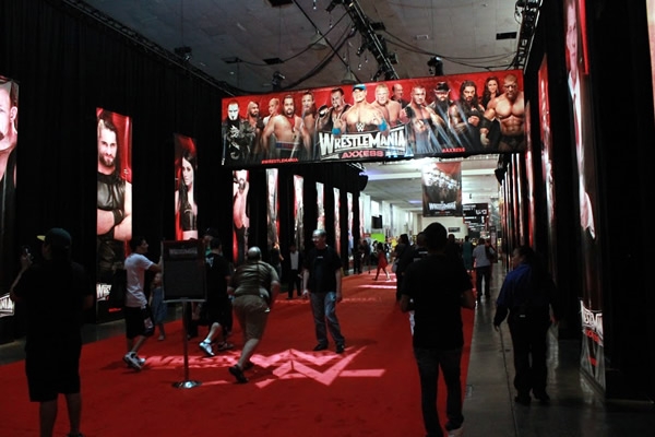 Wrestlemania en el Fan Axxes.