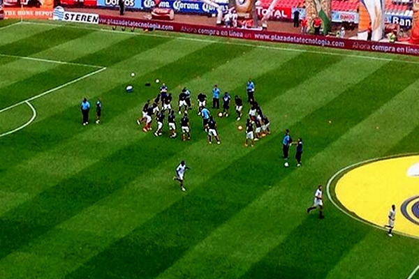 Ya calientan los equipos.