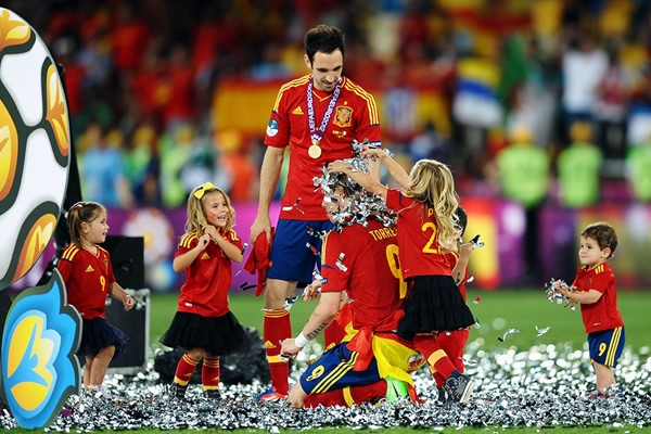 Aquí está el secreto de la fuerza y motivación de los futbolistas españoles.