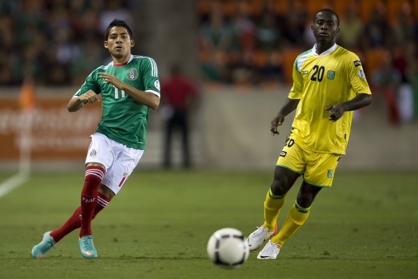 Aquino, de los más peligrosos de México en la primera parte.