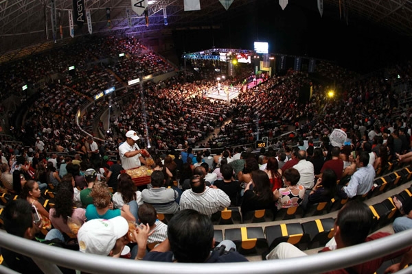 Arena Vicente Fernández Gómez de Guadalajara, lució una gran entrada.