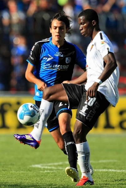 Arizala fue un peligro apara la defensa de los Gallos.