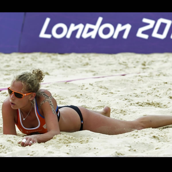 Bellezas en voleibol playero