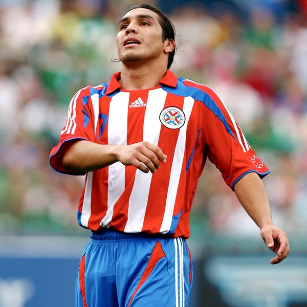 Cabañas defendió la casaca guaraní en la Copa América 2007.