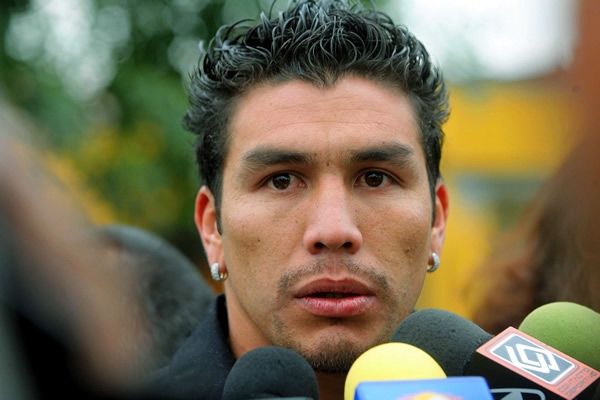 Chava siempre amable con la prensa mexicana.