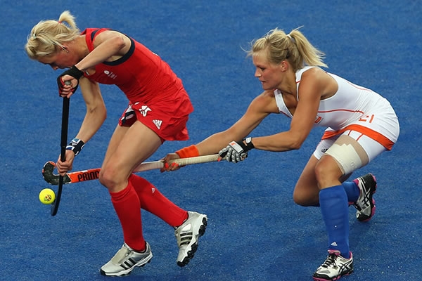 Chicas en Hockey sobre pasto