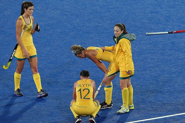 Chicas en Hockey sobre pasto