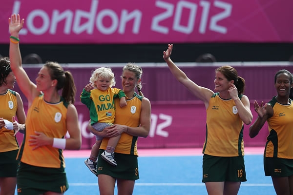 Chicas en Hockey sobre pasto