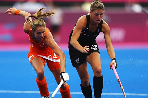 Chicas en Hockey sobre pasto