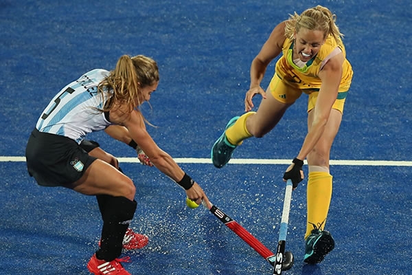 Chicas en Hockey sobre pasto