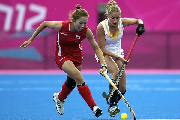 Chicas en Hockey sobre pasto