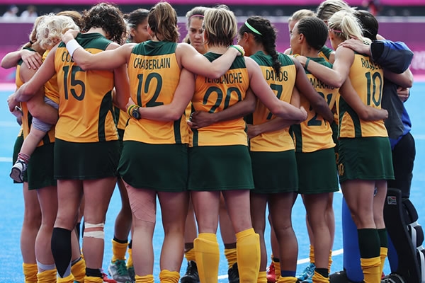 Chicas en Hockey sobre pasto