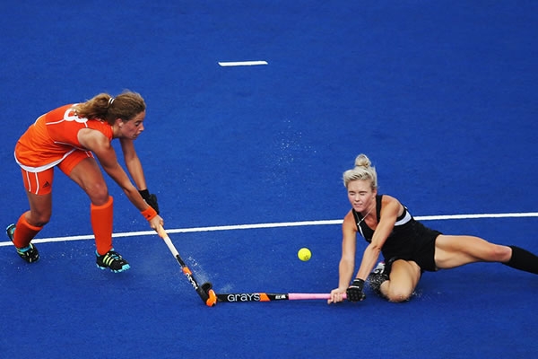 Chicas en Hockey sobre pasto