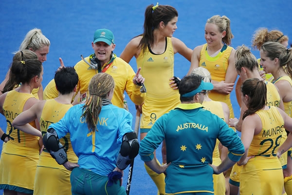 Chicas en Hockey sobre pasto