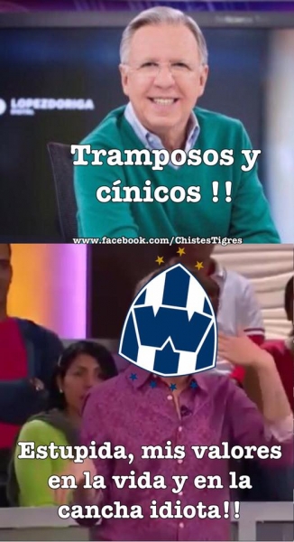 Clásico en Liguilla, Rayados tiene miedo - memes