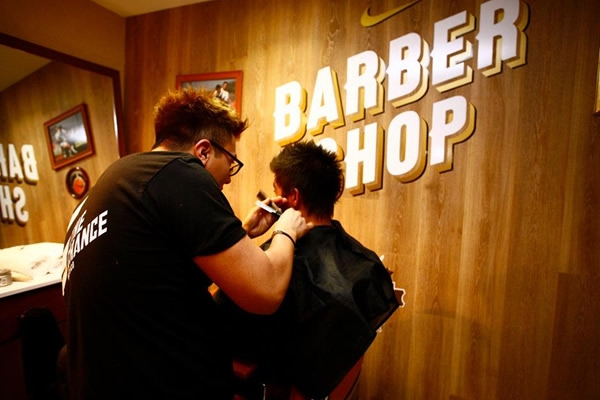 Comenzaban a delinear la nueva imagen de los futbolistas.