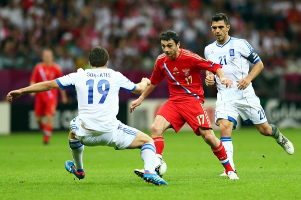 Con el marcador en contra, Rusia se lanzó con todo buscando el empate.