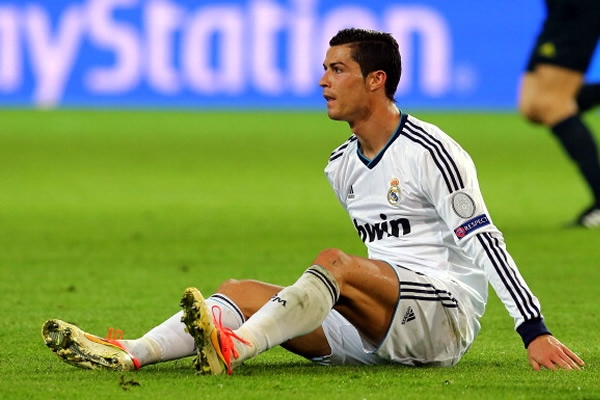 Cristiano fue uno de los ausentes en la segunda mitad.