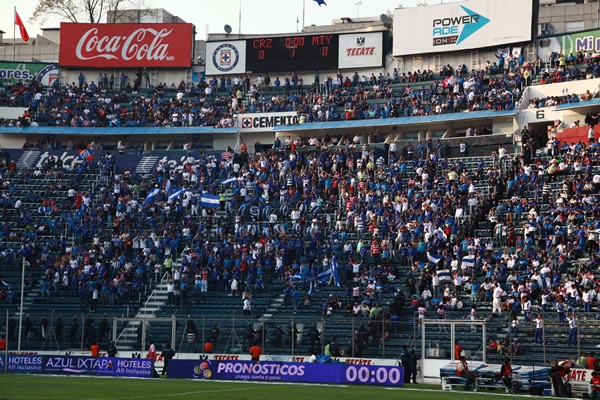 Cruz Azul-Monterrey.
