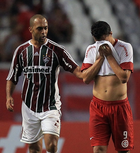 Damiao luchó pero no pudo evitar la derrota ante Fluminense.