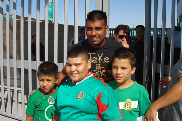 Daniel Ludueña se hizo presente.