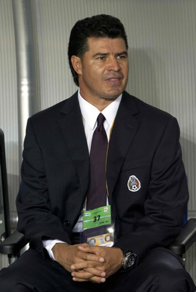 El Director Técnico del Tri, Juan Carlos Chávez.