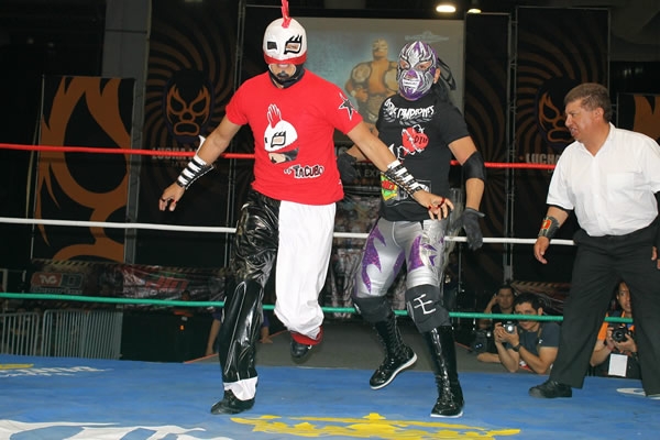 DTU se presentó en Lucha Libre: La Experiencia.