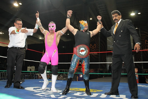 DTU se presentó en Lucha Libre: La Experiencia.