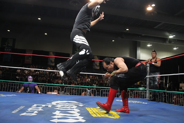 DTU se presentó en Lucha Libre: La Experiencia.