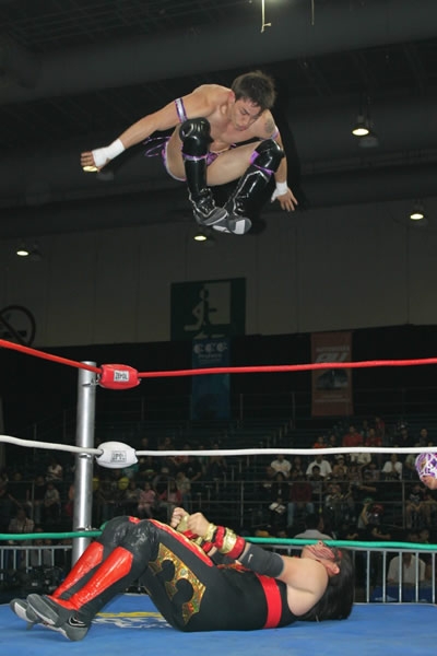 DTU se presentó en Lucha Libre: La Experiencia.