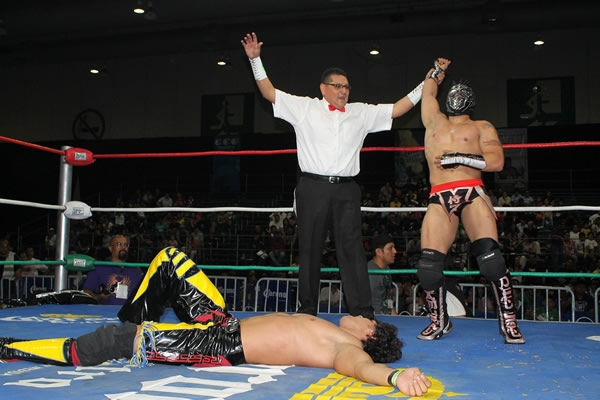 DTU se presentó en Lucha Libre: La Experiencia.