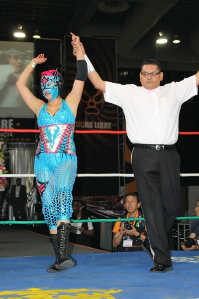 DTU se presentó en Lucha Libre: La Experiencia.