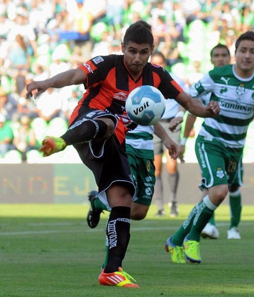 Edgar Andrade luchó durante los 90 minutos pero no pudo evitar la derrota de su equipo.