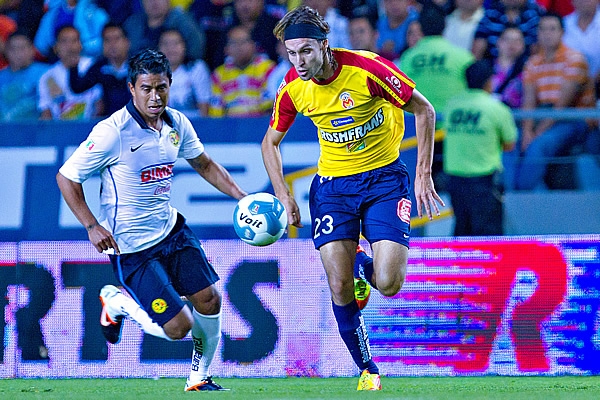 El atacante del conjunto local, Gerardo Lugo.