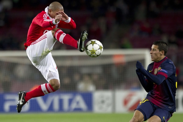 El Benfica supo detener a los azulgranas.