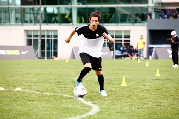 El control del balón fue lo más observado por los visores.