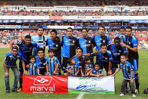 El cuadro inicial que arrancó el juego en la Corregidora.