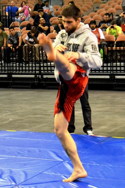 El entrnemaienrto del UFC 143.